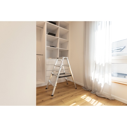 MUNK Stehleiter ML max. Arbeitshöhe 2,7 m Produktbild pa_ohnedeko_1 XL