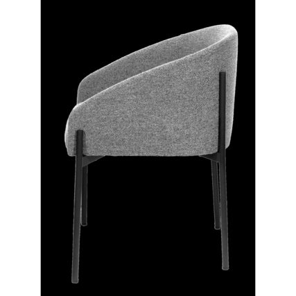 Paperflow Sessel Milo grau Produktbild pa_produktabbildung_3 XL
