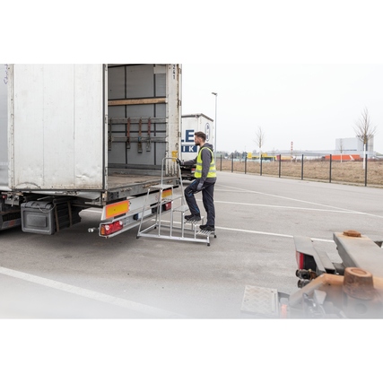 MUNK Podestleiter max. Arbeitshöhe 3 m Produktbild pa_ohnedeko_3 XL