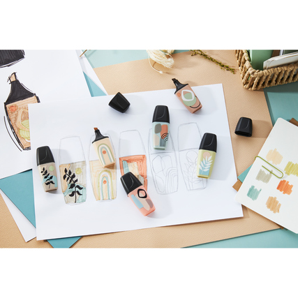STABILO® Textmarker BOSS® MINI Naturevibes Produktbild pa_ohnedeko_1 XL