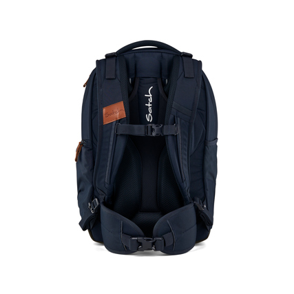 Rucksack mit ergonomischem Tragesystem und verstellbaren Gurten in Nordic Blue.