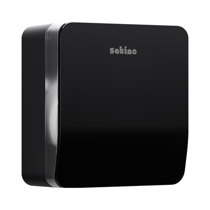 Satino by WEPA Toilettenpapierspender Jumbo S schwarz Produktbild pa_produktabbildung_1 XL