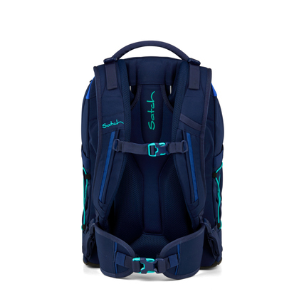 Satch Schulrucksack pack Crossed Blue Produktbild pa_produktabbildung_4 XL