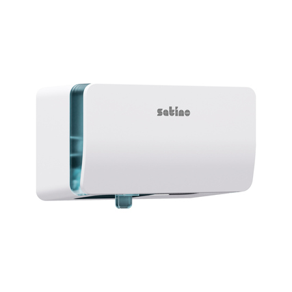 Satino by WEPA Toilettenpapierspender Doppel System weiß Produktbild pa_produktabbildung_1 XL