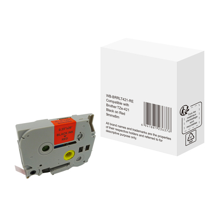 Schriftbandkassette Kompatibel mit Brother TZe-421 Produktbild pa_produktabbildung_1 XL