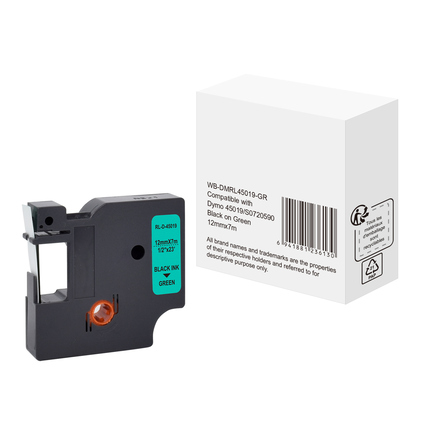 Schriftbandkassette Kompatibel mit DYMO S0720590 Produktbild pa_produktabbildung_1 XL