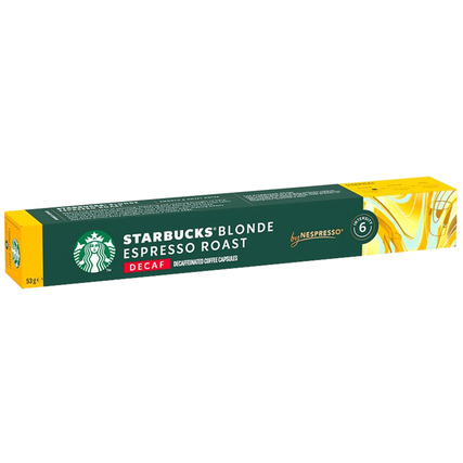 Starbucks Kaffeekapsel Blonde Espresso Roast Decaf Produktbild pa_produktabbildung_1 XL