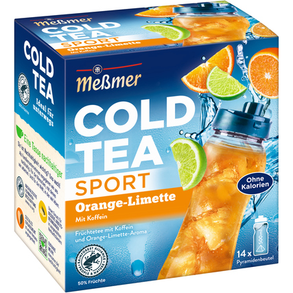 Meßmer Tee Cold Tea Sport Orange-Limette mit Koffein Produktbild pa_produktabbildung_1 XL