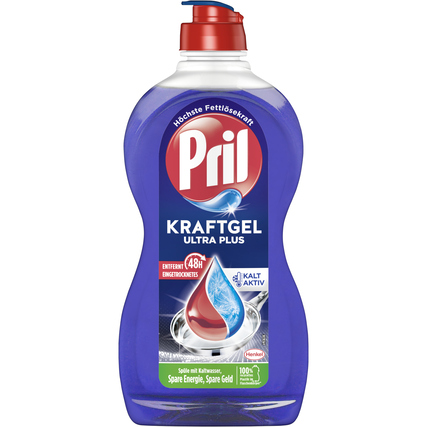 Pril Geschirrspülmittel Kraftgel Ultra Plus Produktbild pa_produktabbildung_1 XL
