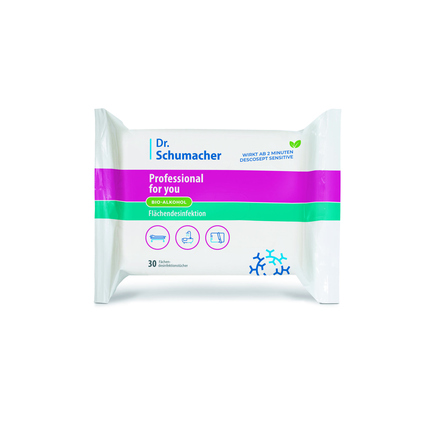 Dr. Schumacher Desinfektionstücher Professional4you Produktbild pa_produktabbildung_1 XL