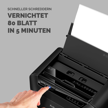 Fellowes® Aktenvernichter AutoMax™ 80M Produktbild pa_anwendungsbeispiel_2 XL