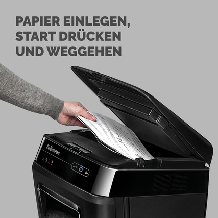 Fellowes® Aktenvernichter AutoMax&trade; 150C Produktbild pa_anwendungsbeispiel_1 XL