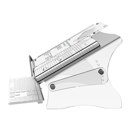 Dataflex Konzepthalter Addit ErgoDoc® 53,6 x 23,5 x 27,8 cm (B x H x T) Produktbild pa_ohnedeko_3 XL