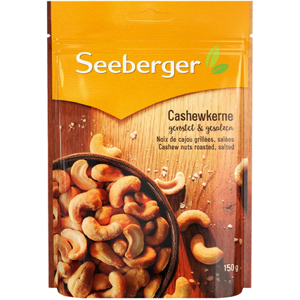 SEEBERGER Cashewkerne geröstet/gesalzen Produktbild pa_produktabbildung_1 XL