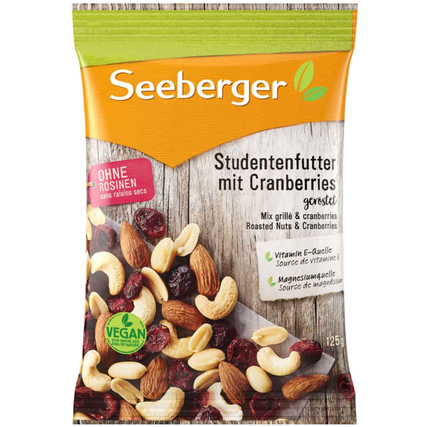 SEEBERGER Studentenfutter Cranberry Produktbild pa_produktabbildung_1 XL