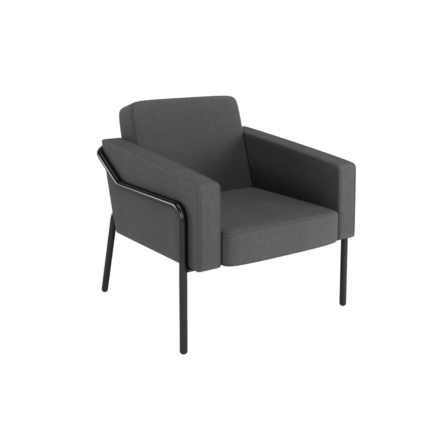 Paperflow Sessel Medso Innenbereich Klassik L 100 % Polyester anthrazit Produktbild pa_produktabbildung_1 XL