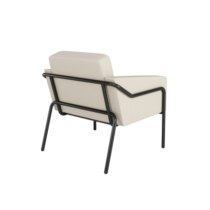 Paperflow Sessel Medso Innenbereich Klassik L 79 % PVC, 21 % PES (Kunstleder) creme Produktbild pa_produktabbildung_3 XL