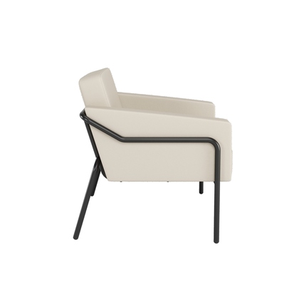 Paperflow Sessel Medso Innenbereich Klassik L 79 % PVC, 21 % PES (Kunstleder) creme Produktbild pa_produktabbildung_2 XL