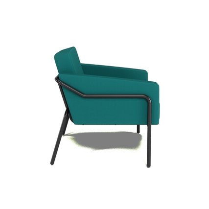 Paperflow Sessel Medso Außenbereich Klassik L 100 % Polypropylen blau Produktbild pa_produktabbildung_2 XL