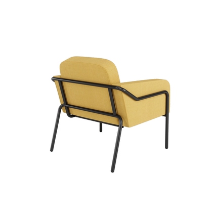 Paperflow Sessel Medso Innenbereich Rund L 100 % Polyester gelb Produktbild pa_produktabbildung_3 XL