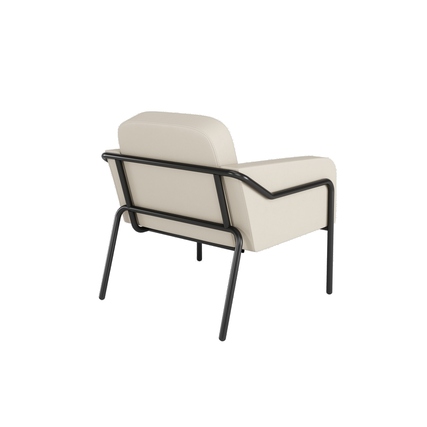 Paperflow Sessel Medso Innenbereich Rund L 79 % PVC, 21 % PES (Kunstleder) creme Produktbild pa_produktabbildung_3 XL