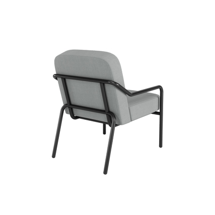 Paperflow Sessel Medso Innenbereich Rund M 100 % Polyester grau Produktbild pa_produktabbildung_3 XL