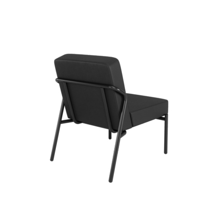 Paperflow Sessel Medso Innenbereich Klassik S 79 % PVC, 21 % PES (Kunstleder) schwarz Produktbild pa_produktabbildung_3 XL