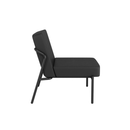 Paperflow Sessel Medso Innenbereich Klassik S 79 % PVC, 21 % PES (Kunstleder) schwarz Produktbild pa_produktabbildung_2 XL