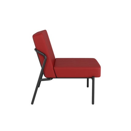 Paperflow Sessel Medso Innenbereich Klassik S 79 % PVC, 21 % PES (Kunstleder) rot Produktbild pa_produktabbildung_2 XL