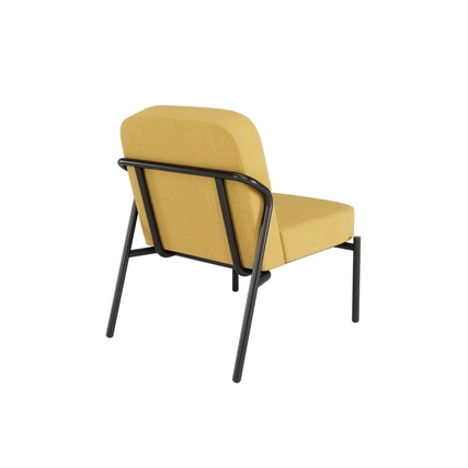 Paperflow Sessel Medso Innenbereich Rund S 100 % Polyester gelb Produktbild pa_produktabbildung_3 XL