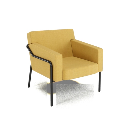 Paperflow Sessel Medso Innenbereich Modell T L 100 % Polyester gelb Produktbild pa_produktabbildung_1 XL