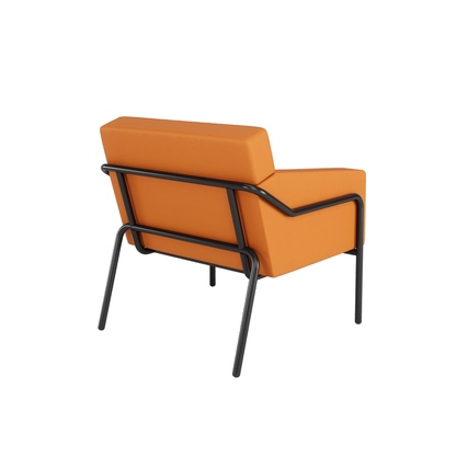 Paperflow Sessel Medso Innenbereich Modell T L 79 % PVC, 21 % PES (Kunstleder) orange Produktbild pa_produktabbildung_3 XL