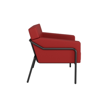 Paperflow Sessel Medso Innenbereich Modell T L 79 % PVC, 21 % PES (Kunstleder) rot Produktbild pa_produktabbildung_2 XL