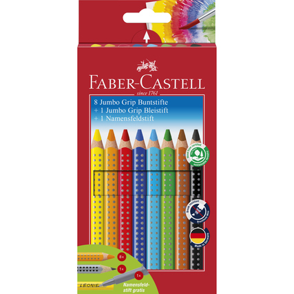 Faber-Castell Buntstift JUMBO GRIP 10 St./Pack. Produktbild pa_produktabbildung_1 XL