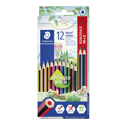 STAEDTLER® Buntstift Noris® colour Promo 12 St./Pack. Produktbild pa_produktabbildung_1 XL