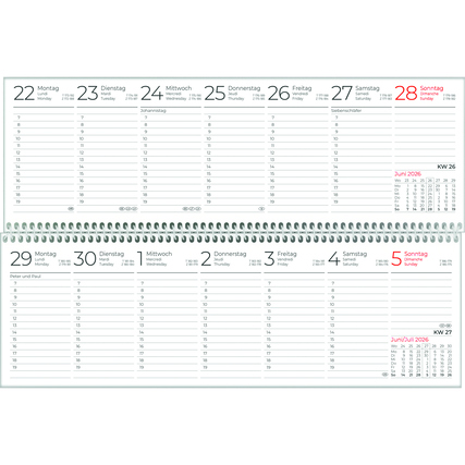 ZETTLER Querkalender 2026 Produktbild pa_produktabbildung_2 XL