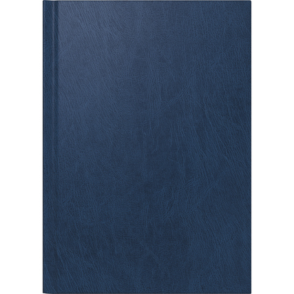 Blauer Buchkalender 795 2026 mit strukturiertem Einband ohne weitere Beschriftung.