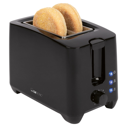 Clatronic Toaster TA 3801 schwarz Produktbild pa_ohnedeko_3 XL