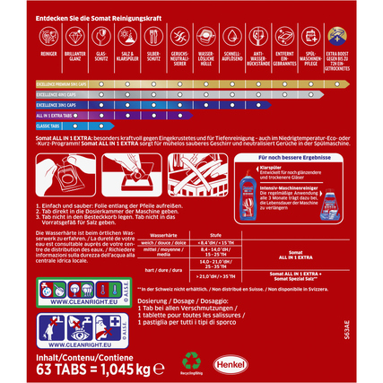 Somat Spülmaschinentabs All in 1 Extra Produktbild pa_produktabbildung_2 XL