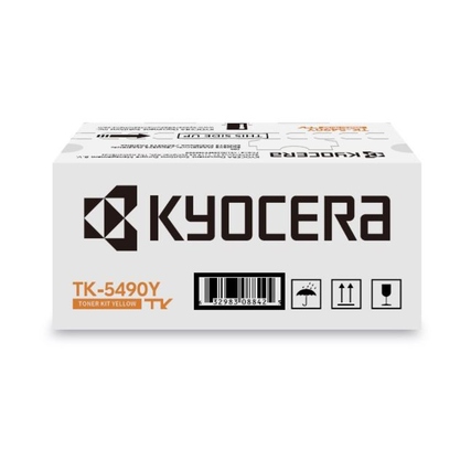 KYOCERA Toner Originalzubehör TK-5490Y ca. 2.400 Seiten gelb