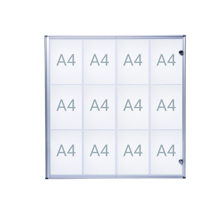MAUL Schaukasten MAULextraslim 12 x DIN A4 Produktbild pa_produktabbildung_1 XL