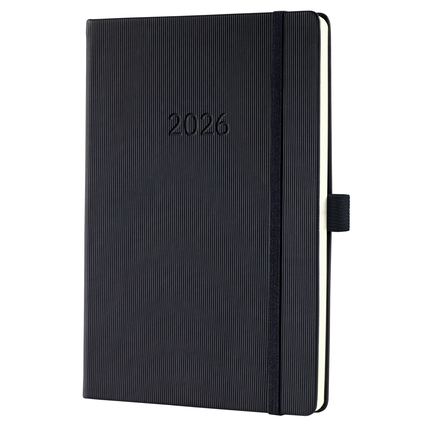 SIGEL Buchkalender Conceptum 2026 ca. DIN A5 schwarz Produktbild pa_produktabbildung_1 XL