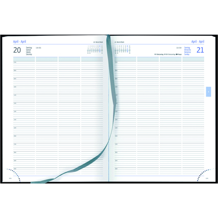 GÜSS® Buchkalender 2026 schwarz Produktbild pa_produktabbildung_2 XL