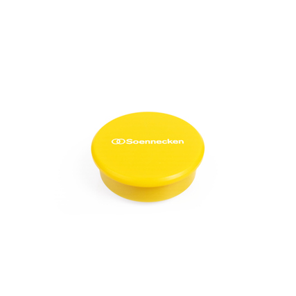 Soennecken Magnet rund 38 mm 2,5 kg gelb Produktbild pa_produktabbildung_1 XL