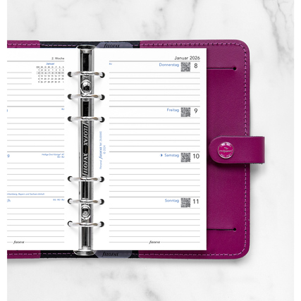 FILOFAX Einlage Kalender exklusiv Personal 2026 Produktbild pa_ohnedeko_1 XL