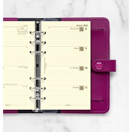 FILOFAX Einlage Kalender exklusiv Personal 2026 Produktbild pa_ohnedeko_1 XL
