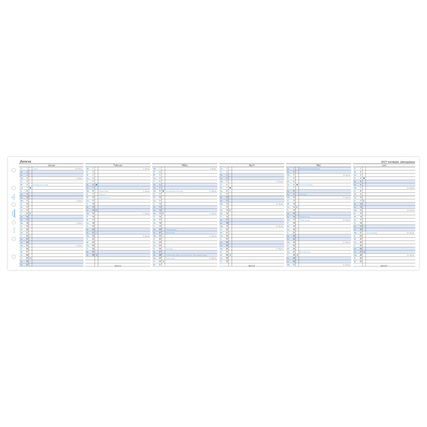 FILOFAX Einlage Kalender exklusiv Pocket 2027 Produktbild pa_produktabbildung_2 XL