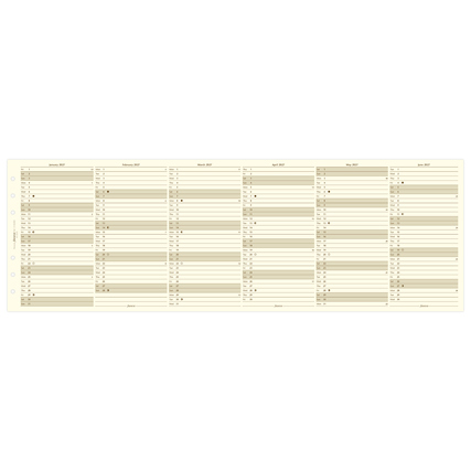 FILOFAX Einlage Kalender exklusiv Personal 2027 Produktbild pa_produktabbildung_2 XL
