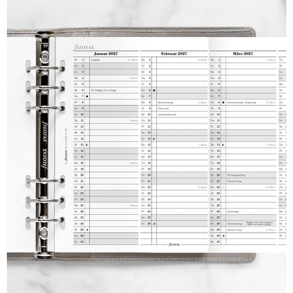 FILOFAX Einlage Kalender exklusiv Multifit 2027 Produktbild pa_ohnedeko_1 XL