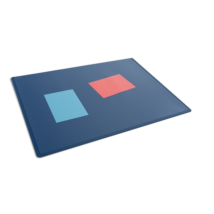 DURABLE Schreibunterlage mit Folienauflage dunkelblau Produktbild pa_anwendungsbeispiel_1 XL